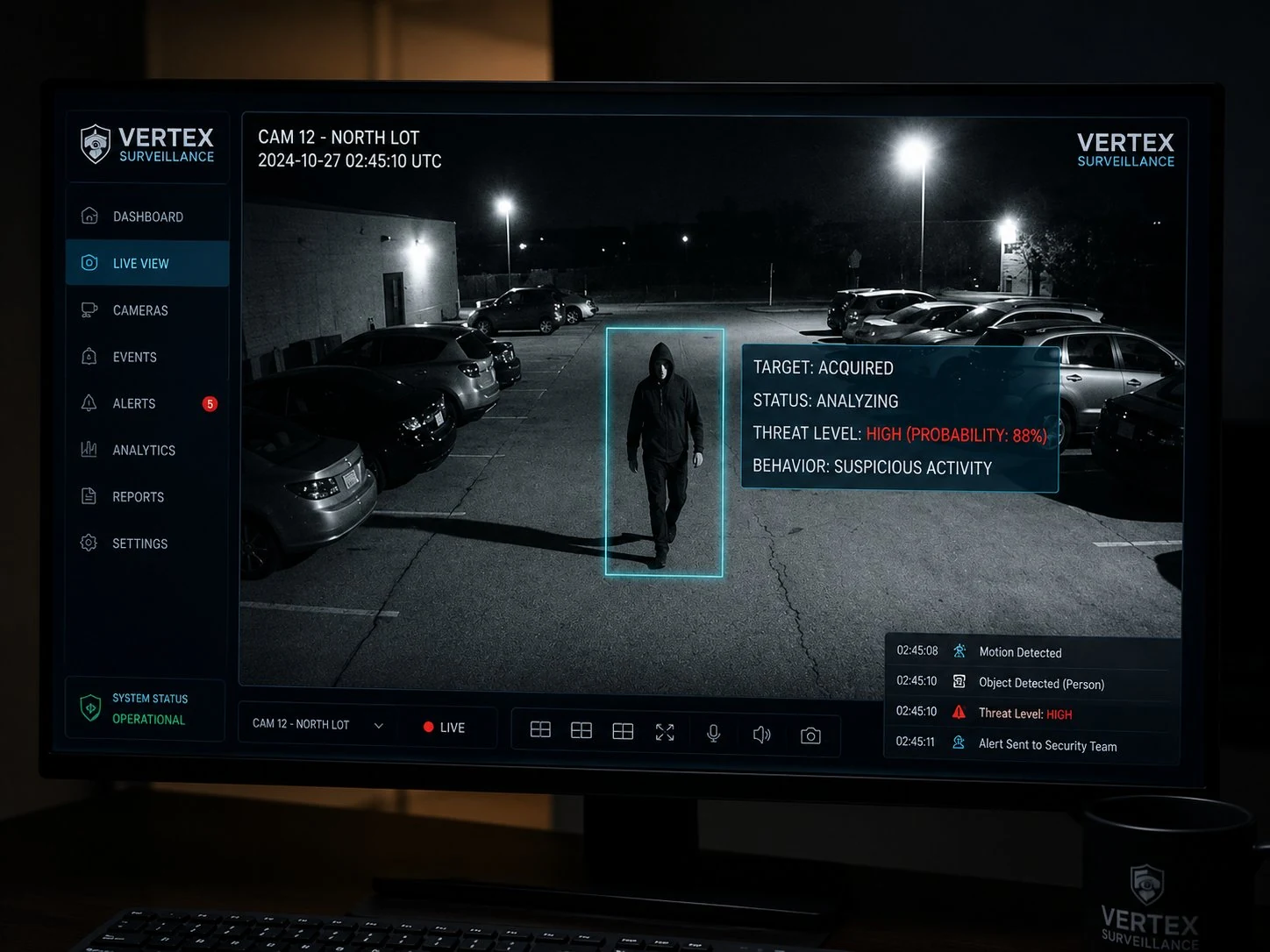 Visual Threat Verification